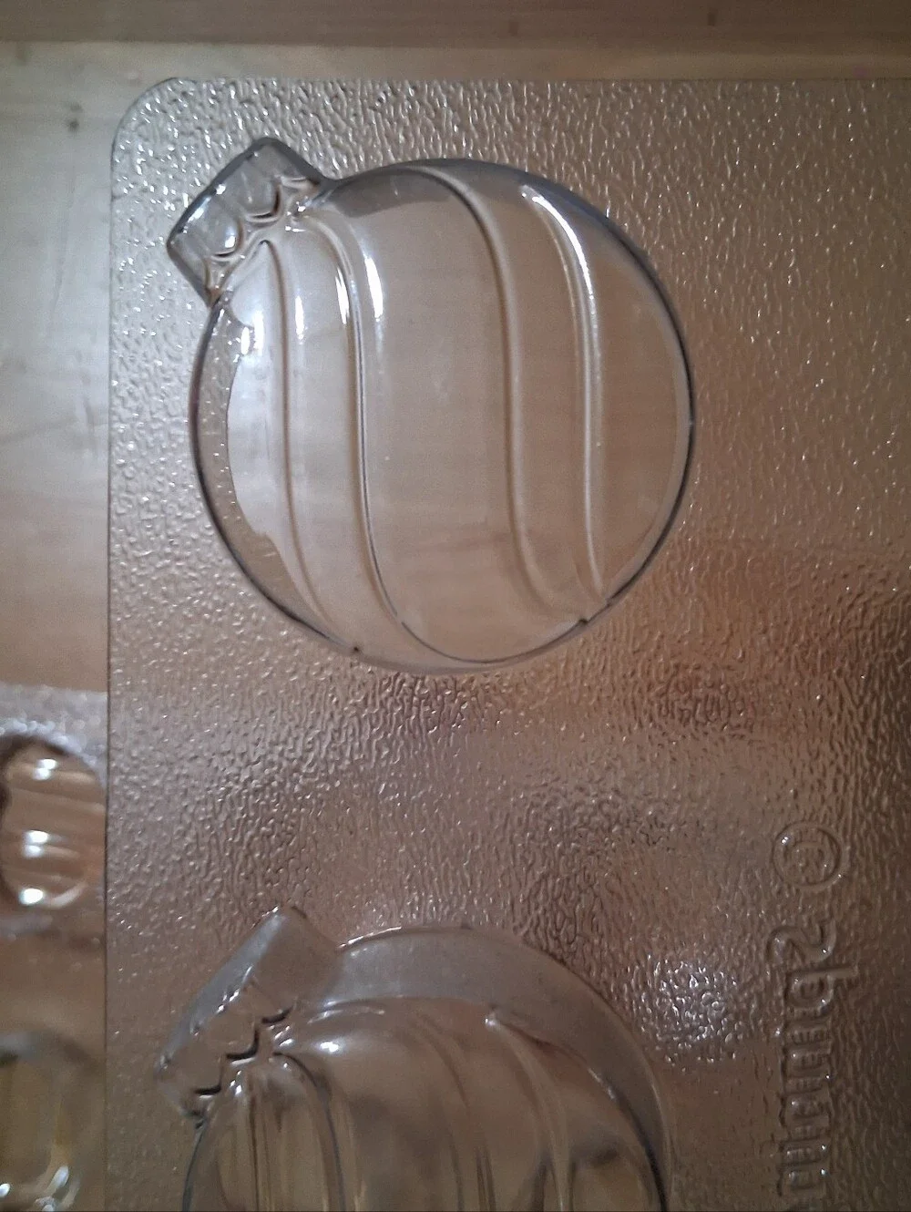 Christmas Ornament Chocolate Mold, Set Of 2 Molds